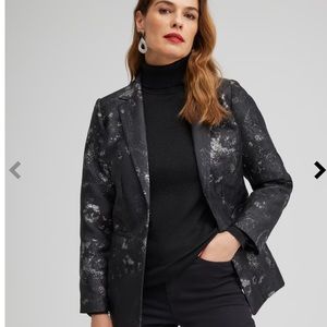 Chicos Jacquard Blazer